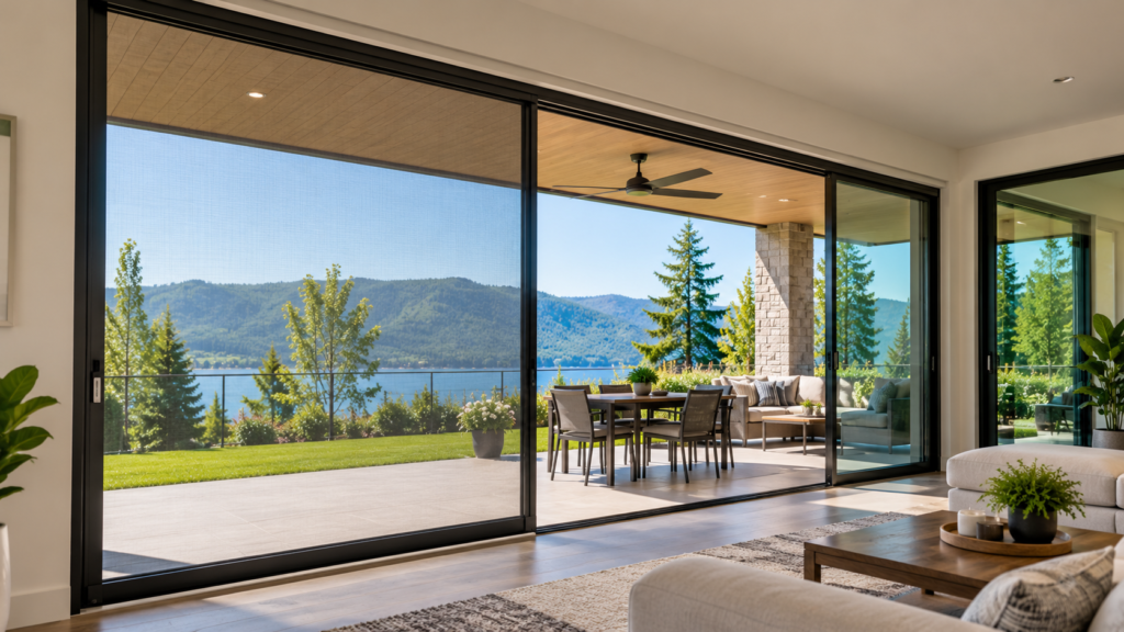 Retractable Screen for Seamless Indoor-Outdoor Living