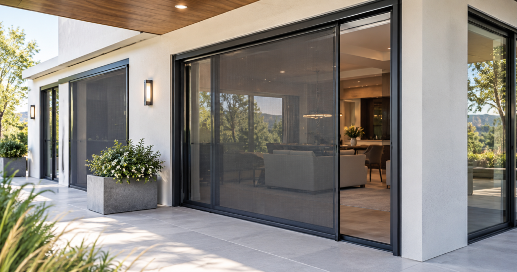 Retractable Privacy Screens